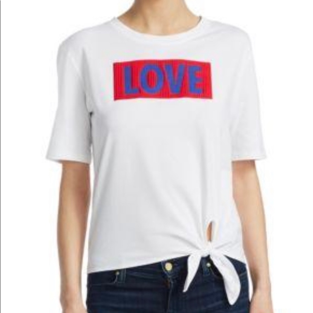 Sandro Ouarta Tie detail tee size 2 (Euro)